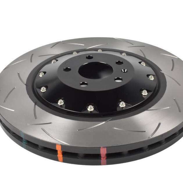 DBA Brake Disc 5000 series - T3 Slotted Black Hat DBA53934BLKS