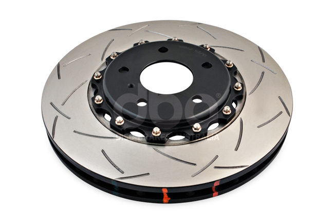 DBA Brake Disc 5000 series - T3 Slotted Black Hat DBA5600BLKS