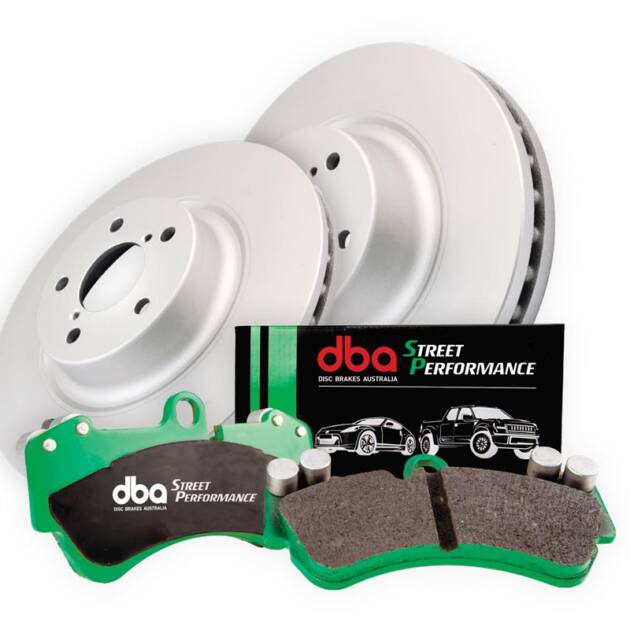 DBA Brake Kit Street Series En-Shield Plain & Street Performance Brake Pads  (2x DBA650E + DB1491SP) DBA650E-1491SP
