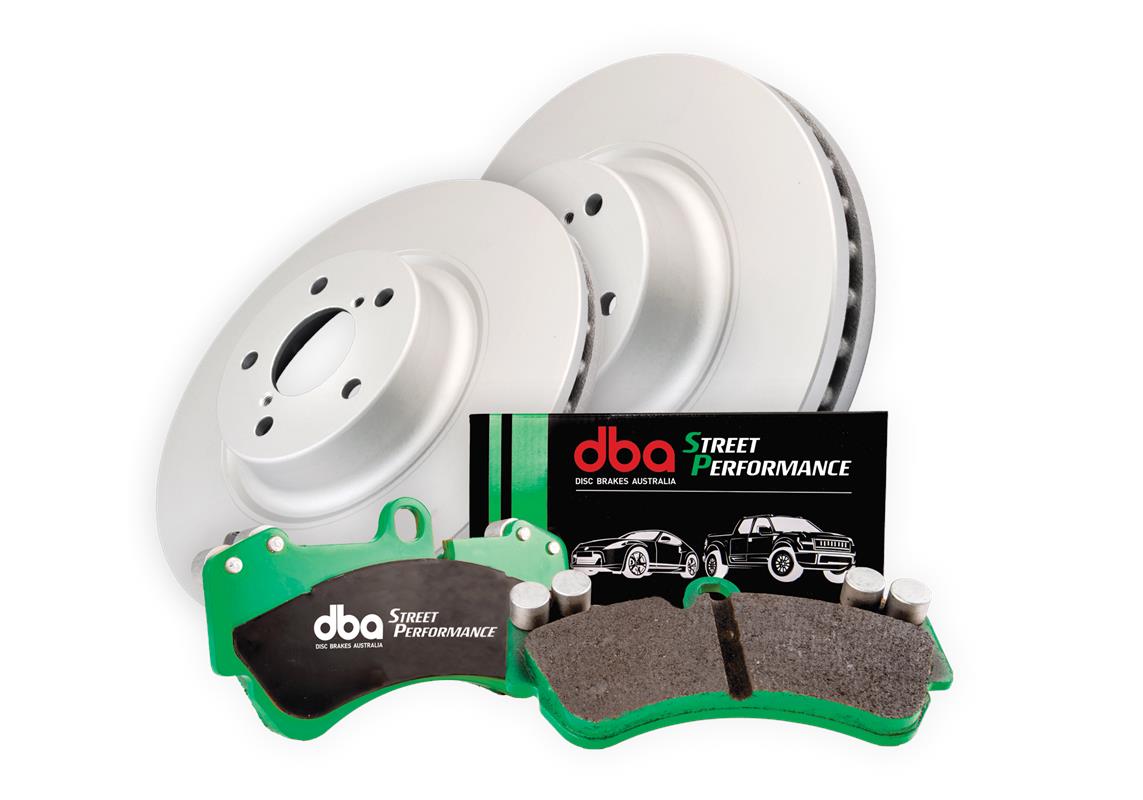 DBA Brake Kit Street Series En-Shield Plain & Street Performance Brake Pads (2x DBA650E + DB1491SP) DBA650E-1491SP