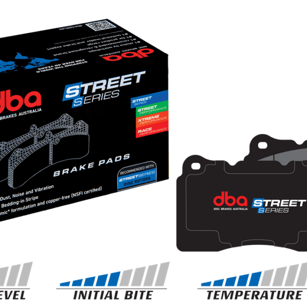 DBA Brake Disc Brake Pads Street Series Ceramic DB549SS