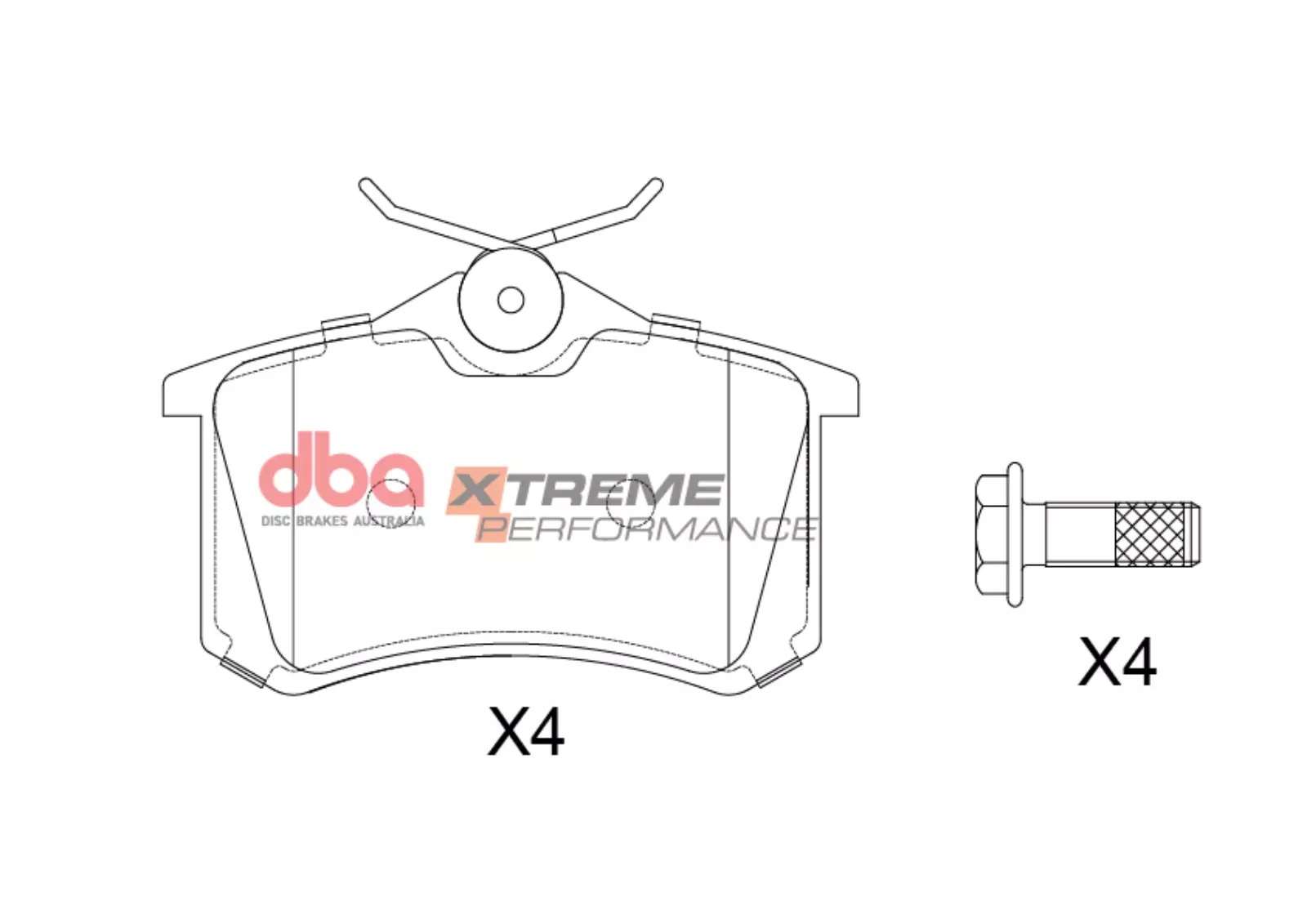 DBA Brake Pads Xtreme Performance DB1192XP - Image 2