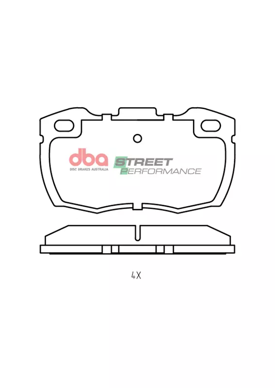 DBA Brake Pads Street Performance DB1305SP - Image 2