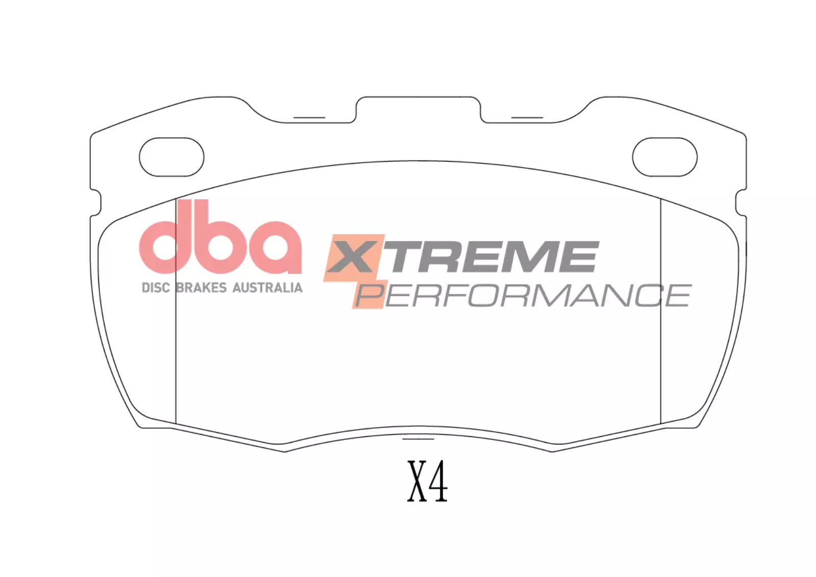 DBA Brake Pads Xtreme Performance DB1305XP - Imagen 2