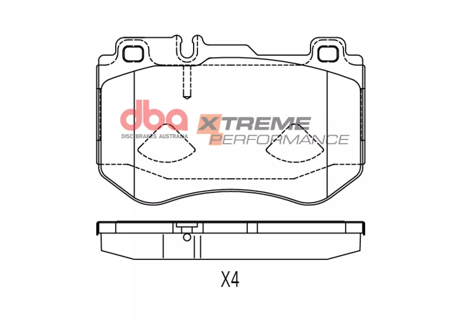 DBA Brake Pads Xtreme Performance DB15036XP - Image 2