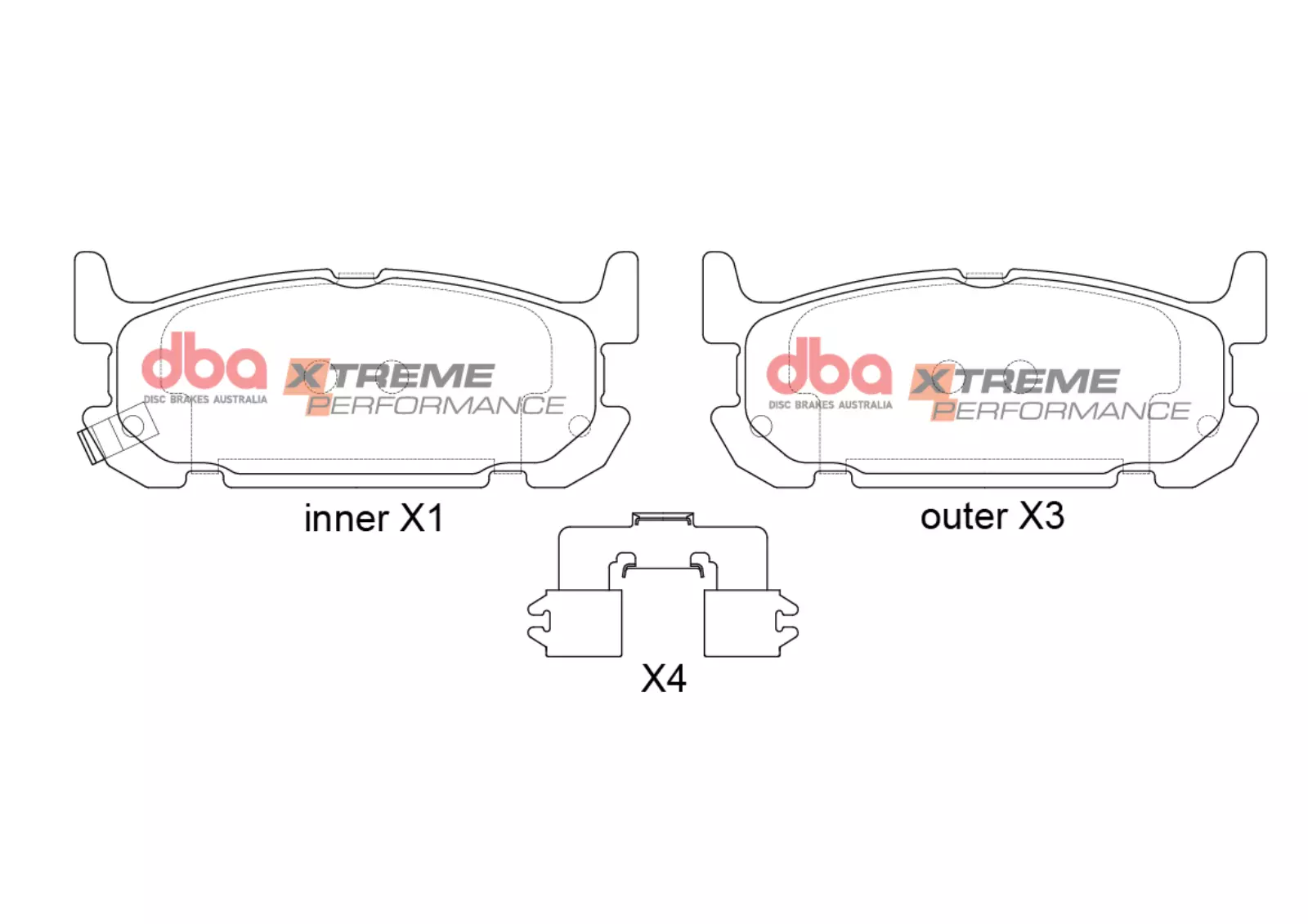Pastillas de freno DBA Rendimiento Extremo DB1508XP - Imagen 2