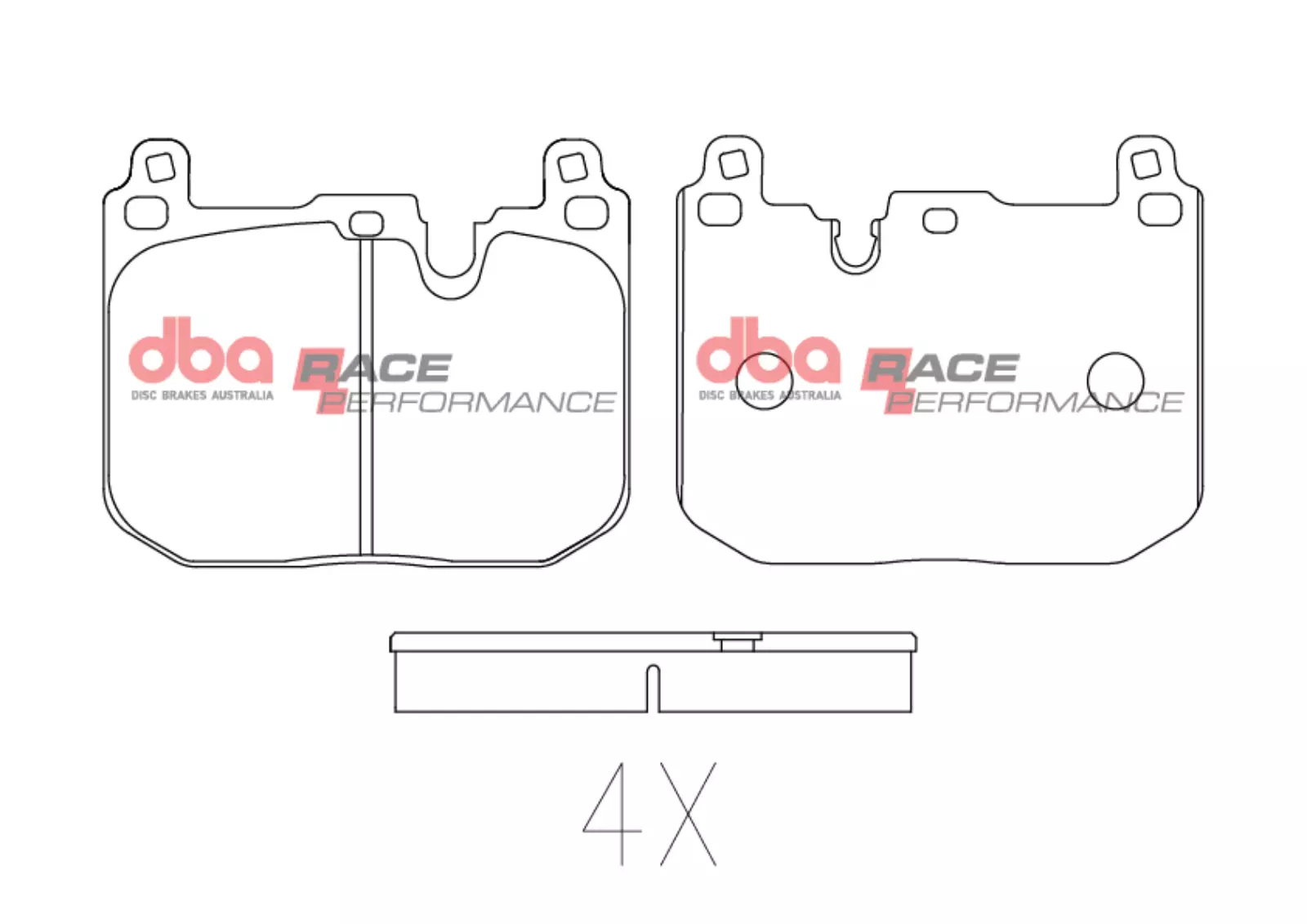 DBA Pastillas de Freno Race Performance DB15131RP - Imagen 2