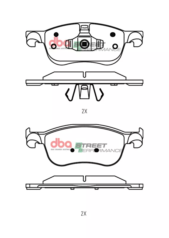 DBA Brake Pads Street Performance DB15149SP - Imagen 2