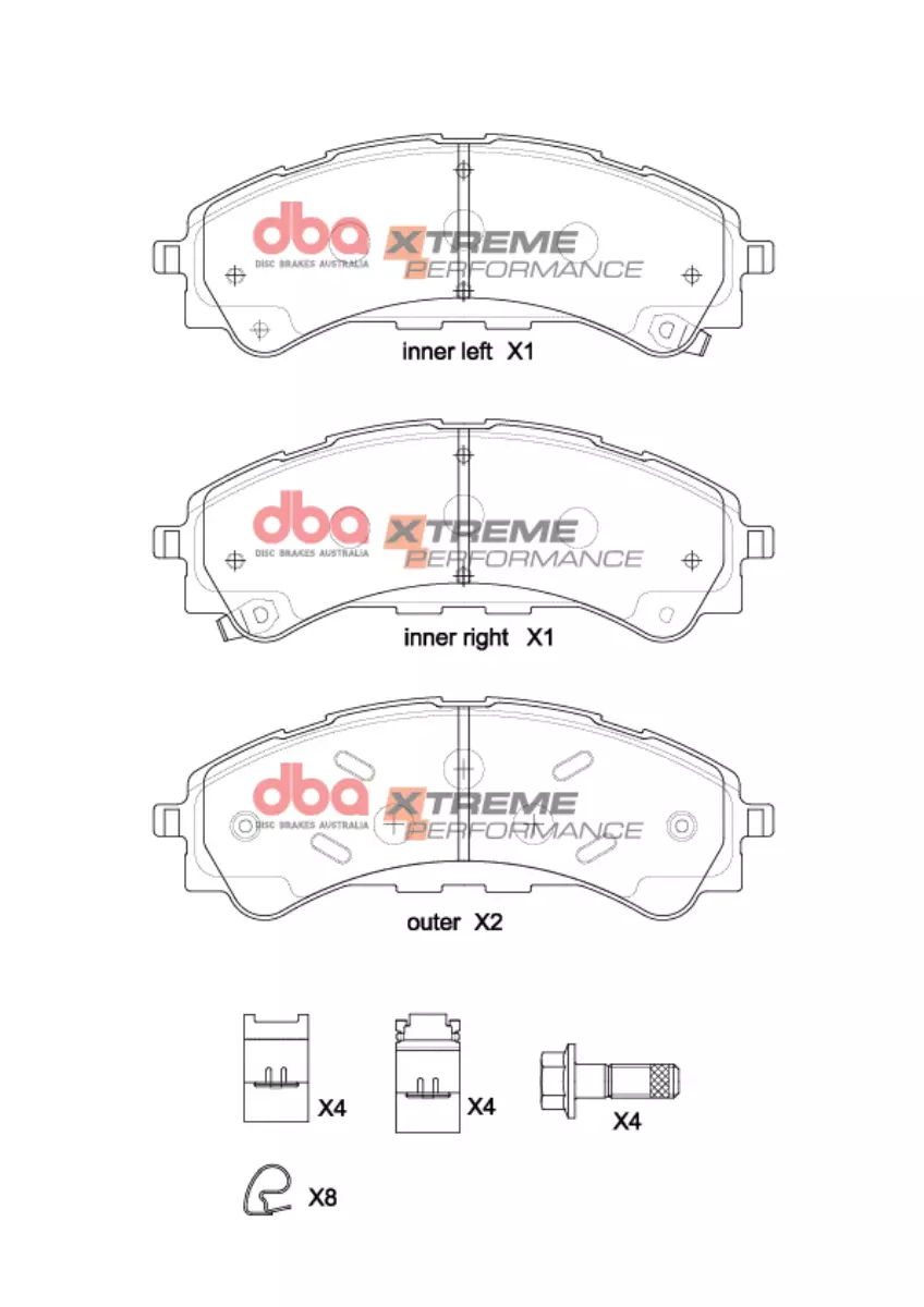 Pastillas de freno DBA Xtreme Performance DB15283XP - Imagen 2