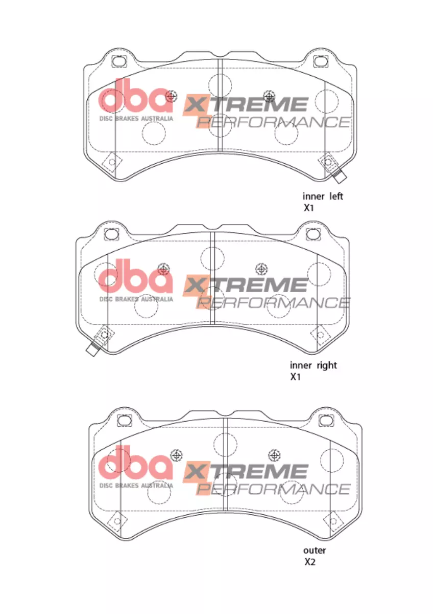 DBA Pastillas de freno Rendimiento Extremo DB15287XP - Imagen 2
