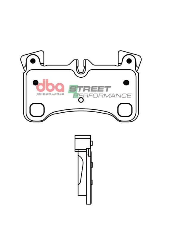 DBA Brake Pads Street Performance DB15305SP - Imagen 2