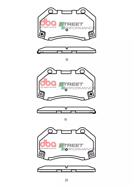 DBA Brake Pads Street Performance DB15306SP - Imagen 2