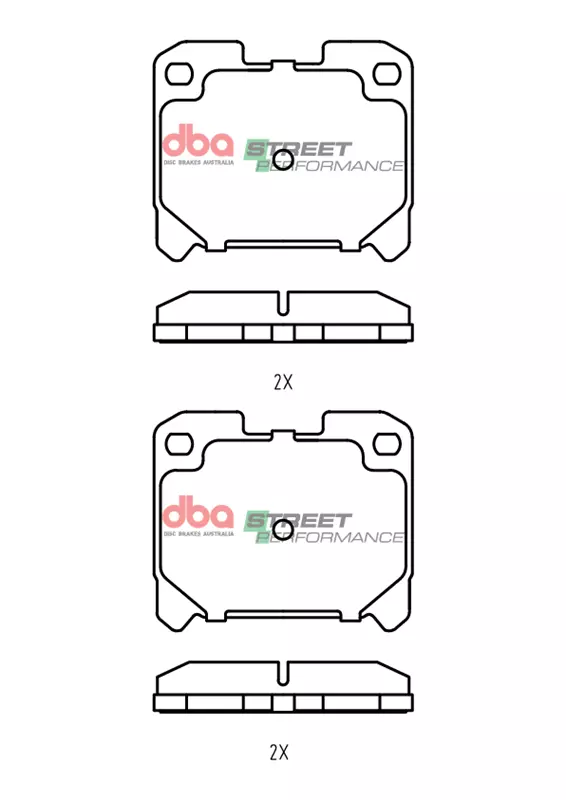 DBA Brake Pads Street Performance DB15311SP - Imagen 2