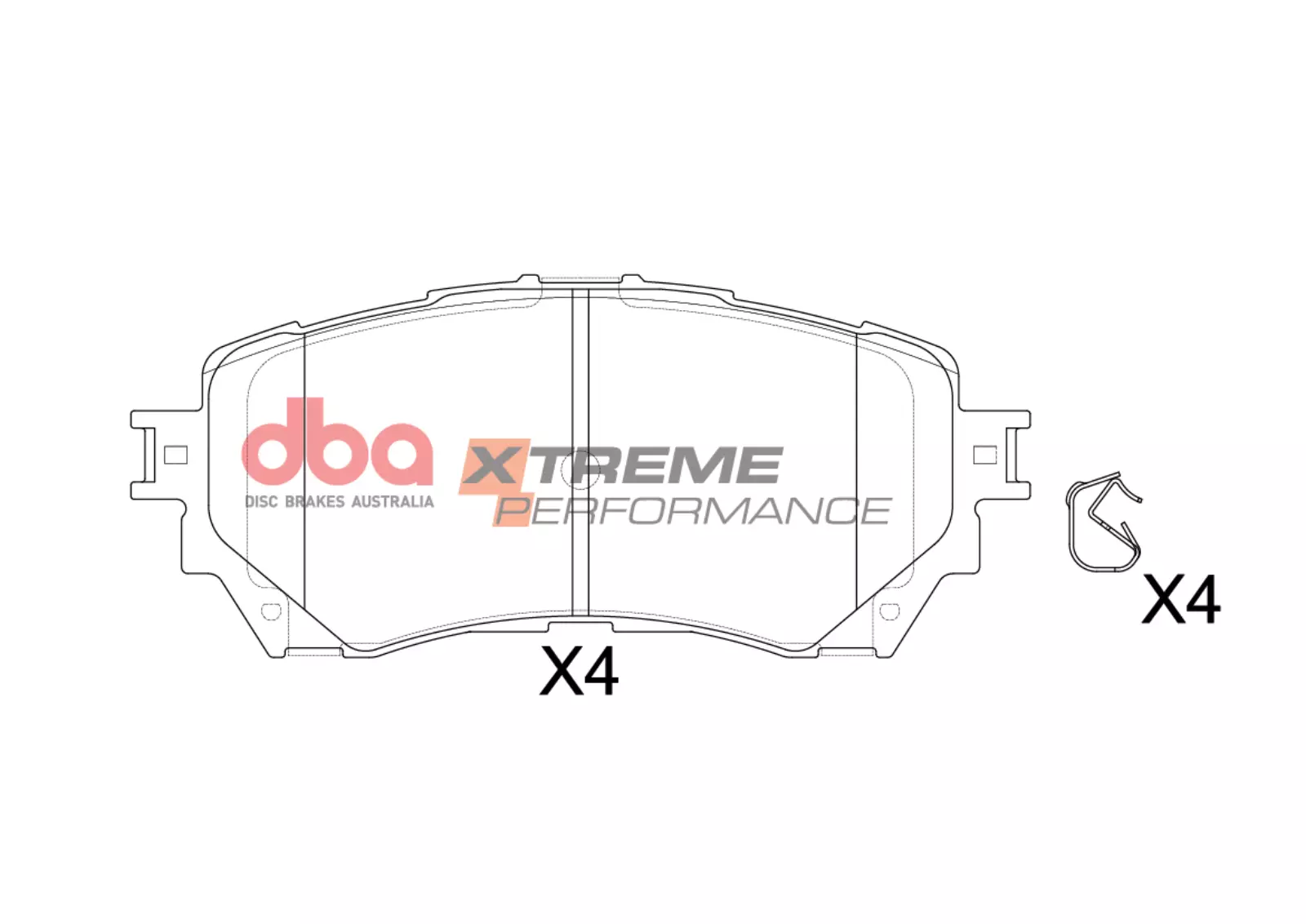 DBA Pastillas de Freno Xtreme Performance DB2293XP - Imagen 2