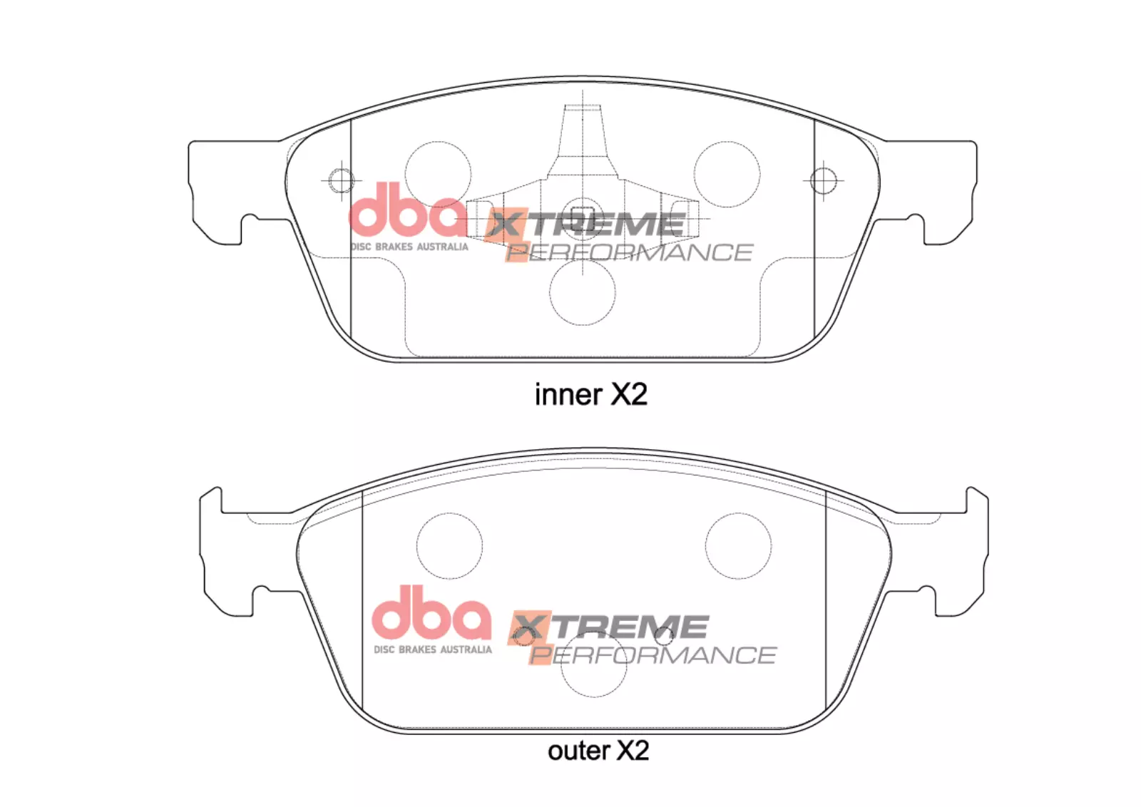 Pastillas de freno DBA Xtreme Performance DB2353XP - Imagen 2