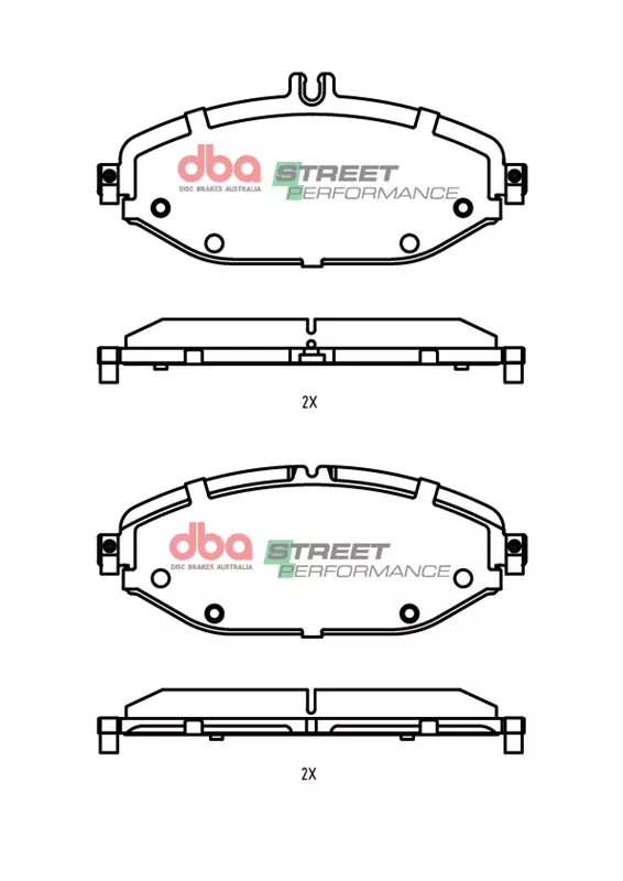 DBA Brake Pads Street Performance DB2551SP - Image 2