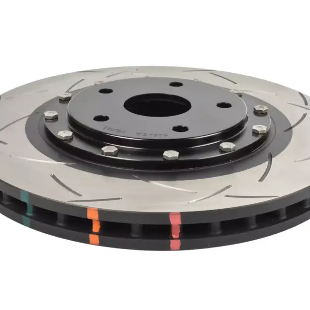 Disco de freno DBA serie 5000 - T3 Ranurado Sombrero Plateado DBA52845BLKS