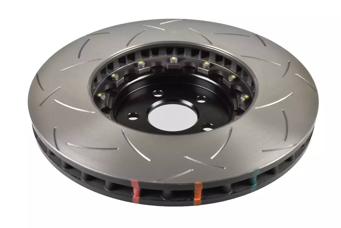 DBA Brake Disc 5000 series - T3 Slotted Black Hat DBA53848BLKS - Image 2