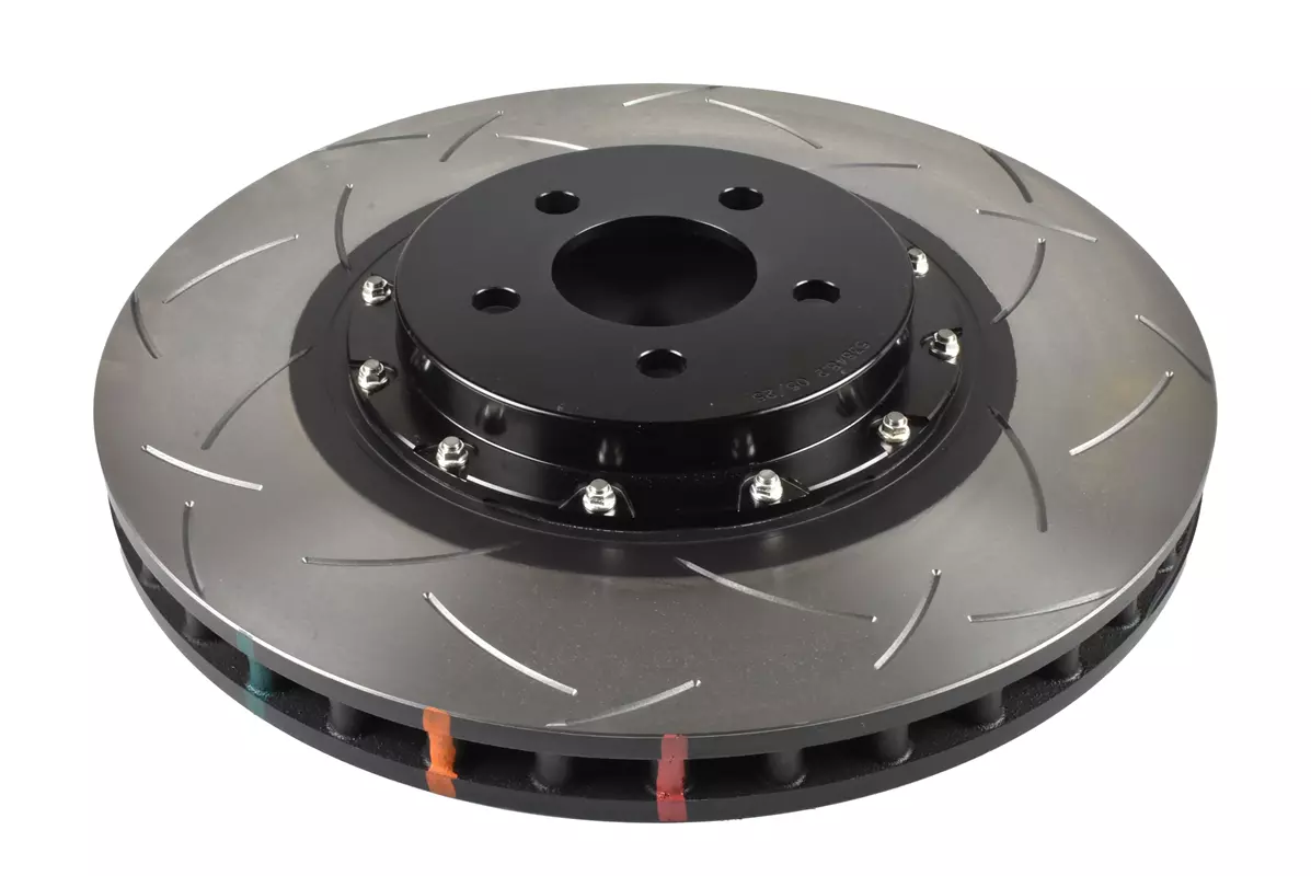 DBA Brake Disc 5000 series - T3 Slotted Black Hat DBA53848BLKS