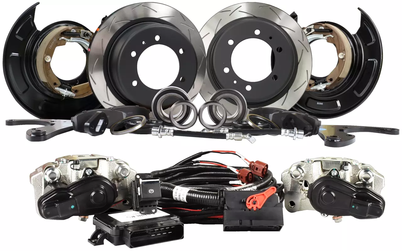 DBA Drum To Disc Conversion Kit With Electric Handbrake DBADC1002
