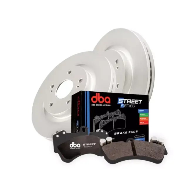 DBA Brake Kit Street Series En-Shield Plain & Street Series Brake Pads  (2x DBA3766E + DB15074SS) DBA3766E-15074SS